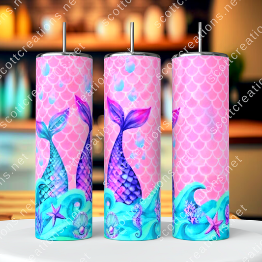 Mermaid w/o Name Tumbler