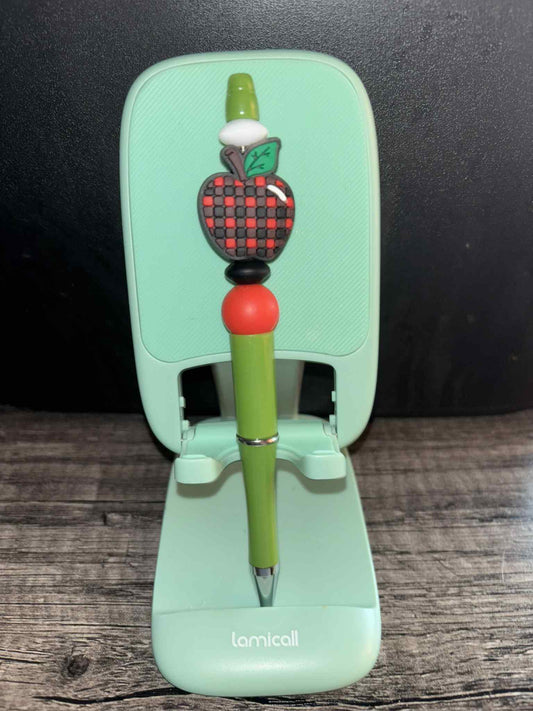 Plaid Apple Pen