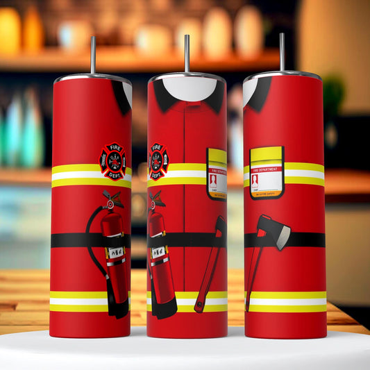 Fire Suit Tumbler