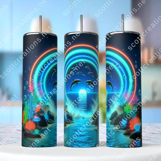 Dolphin Ocean Tumbler