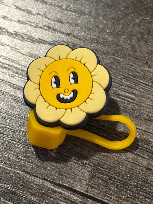 Sun Flower Straw Topper