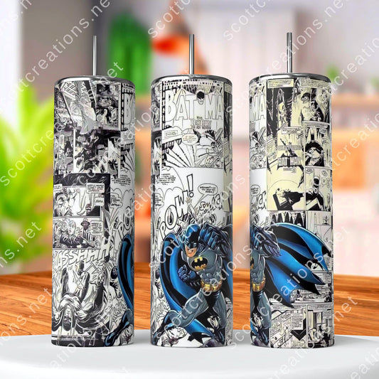 Comic Bat Man Tumbler