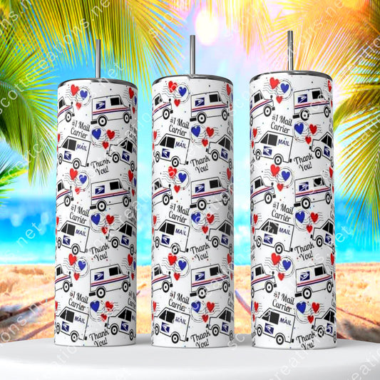 Mail Carrier Tumbler