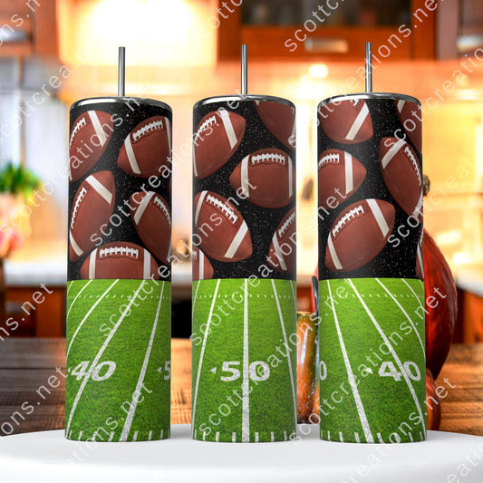 Football Tumbler