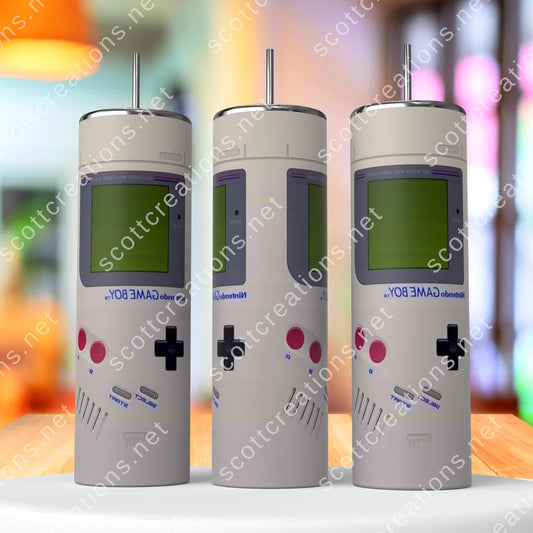 20oz Gameboy Tumbler