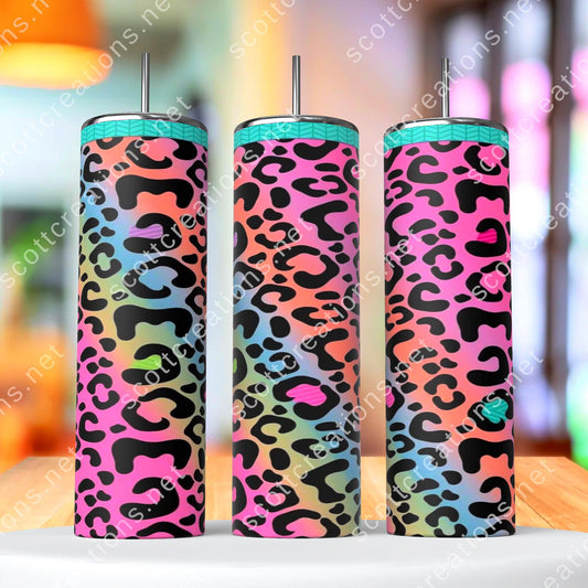 20oz Leopard Tumbler