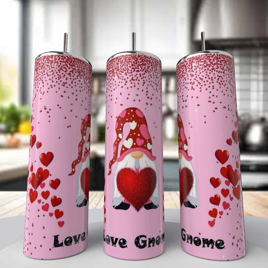 Gnomes Valentine Tumbler