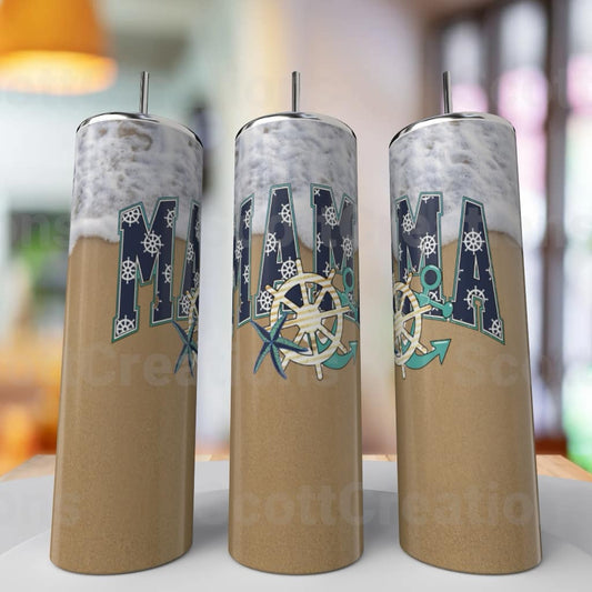 Beach Mama Tumbler