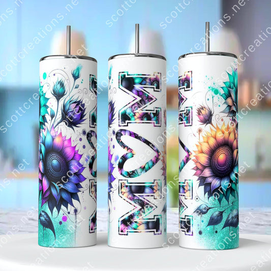 Flower Mom Tumbler