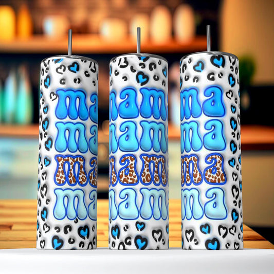 Light Blue Mama Tumbler