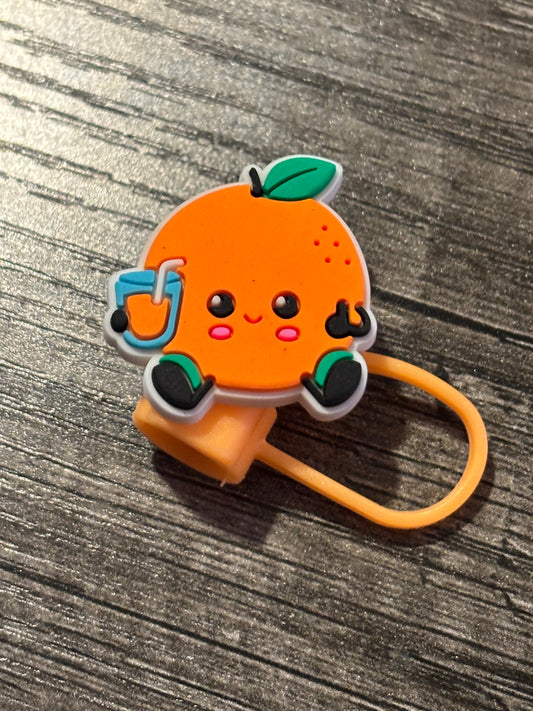 Orange Straw Topper