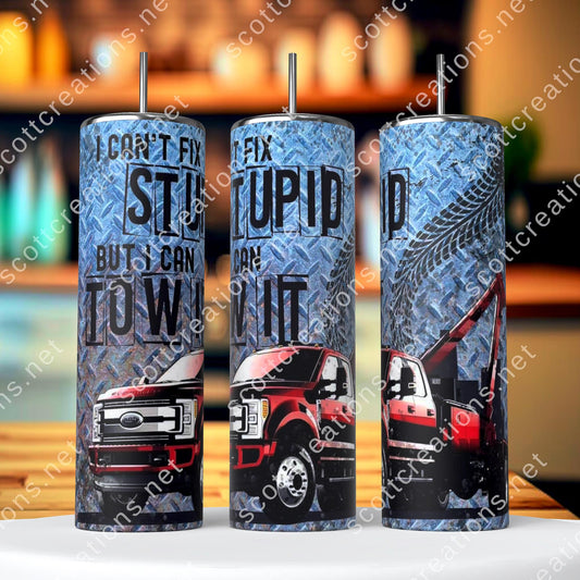 Tow Truck Tumbler