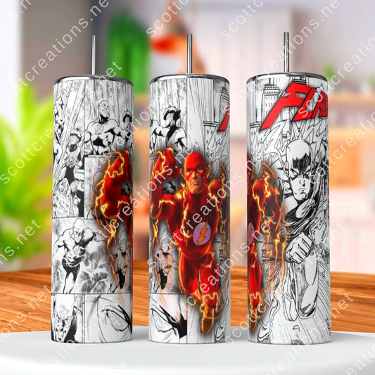 Comic Flash Tumbler