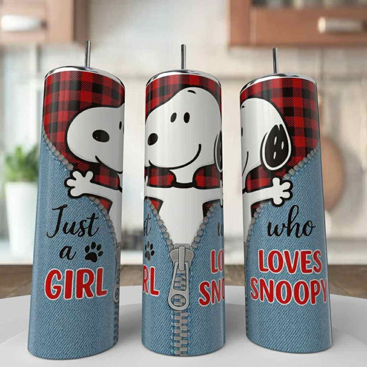 Love Snoopy Tumbler