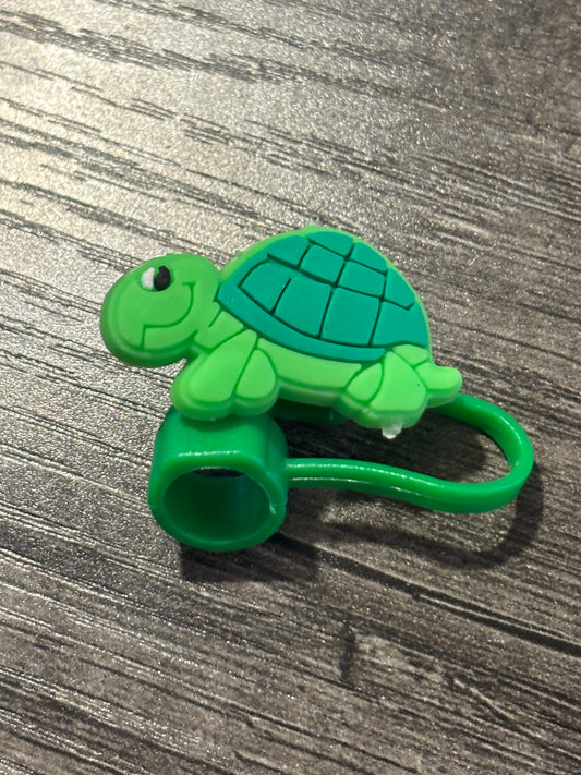 Turtle Straw Topper
