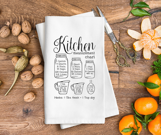 Measurement Chart Hand Towel