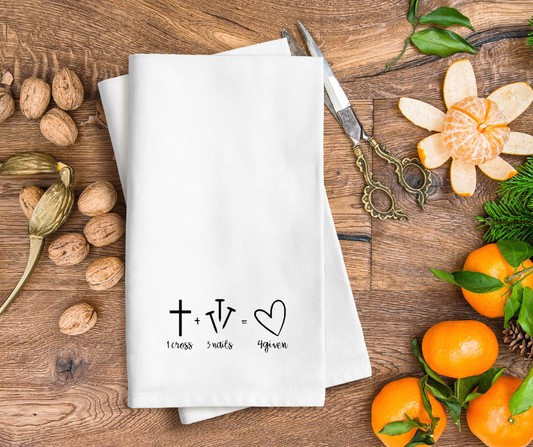 Cross + 4given Hand Towel