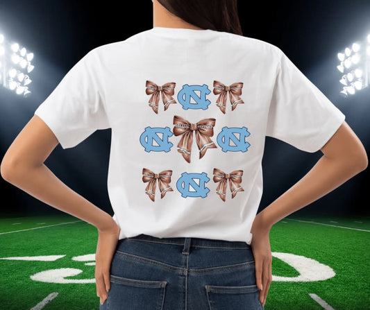 Your Football Logo with Bows