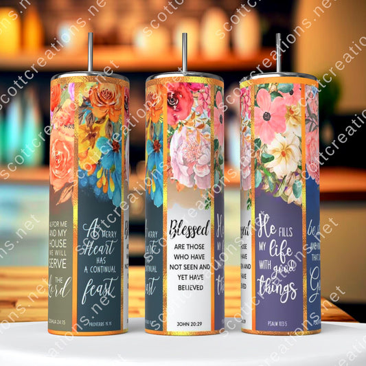 Bible Verses Tumbler